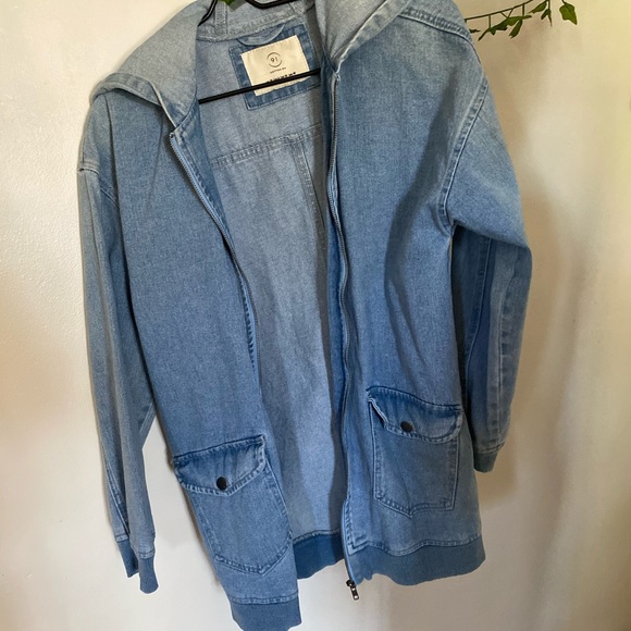 Jackets & Blazers - Long denim jacket